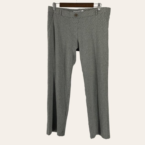 Betabrand Grey Printed Yogi Dress Pants - Picture 1 of 7